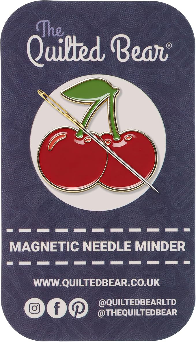 The Quilted Bear Needle Minder - Needle Minder Magnet for Keeping Sewing & Embroidery Needles, Cr... | Amazon (US)