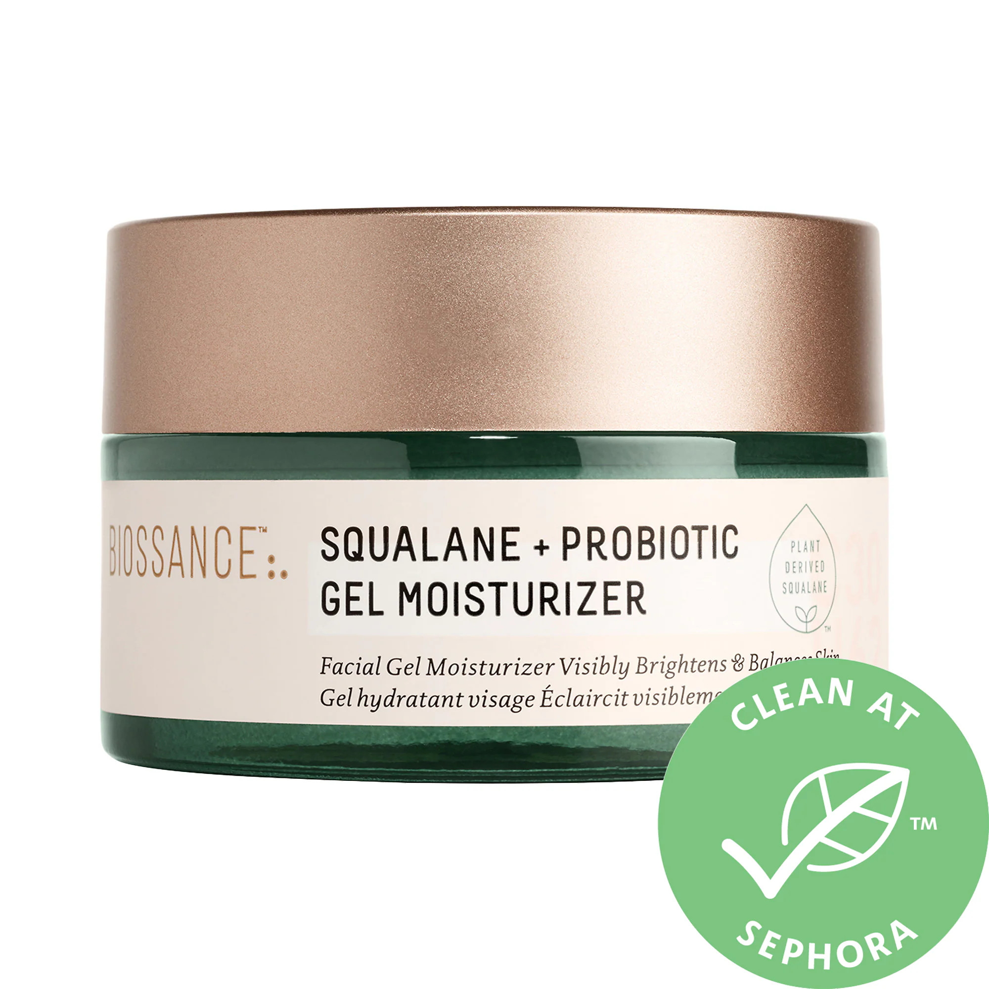 Biossance Squalane + Probiotic Gel Moisturizer | Sephora (US)