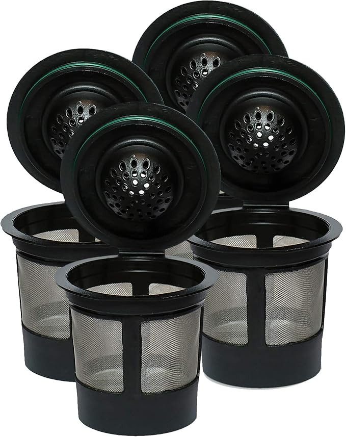 iPartPlusMore Reusable Coffee Filters Compatible with 1.0 and 2.0 Keurig Single Cup Coffee Maker ... | Amazon (US)