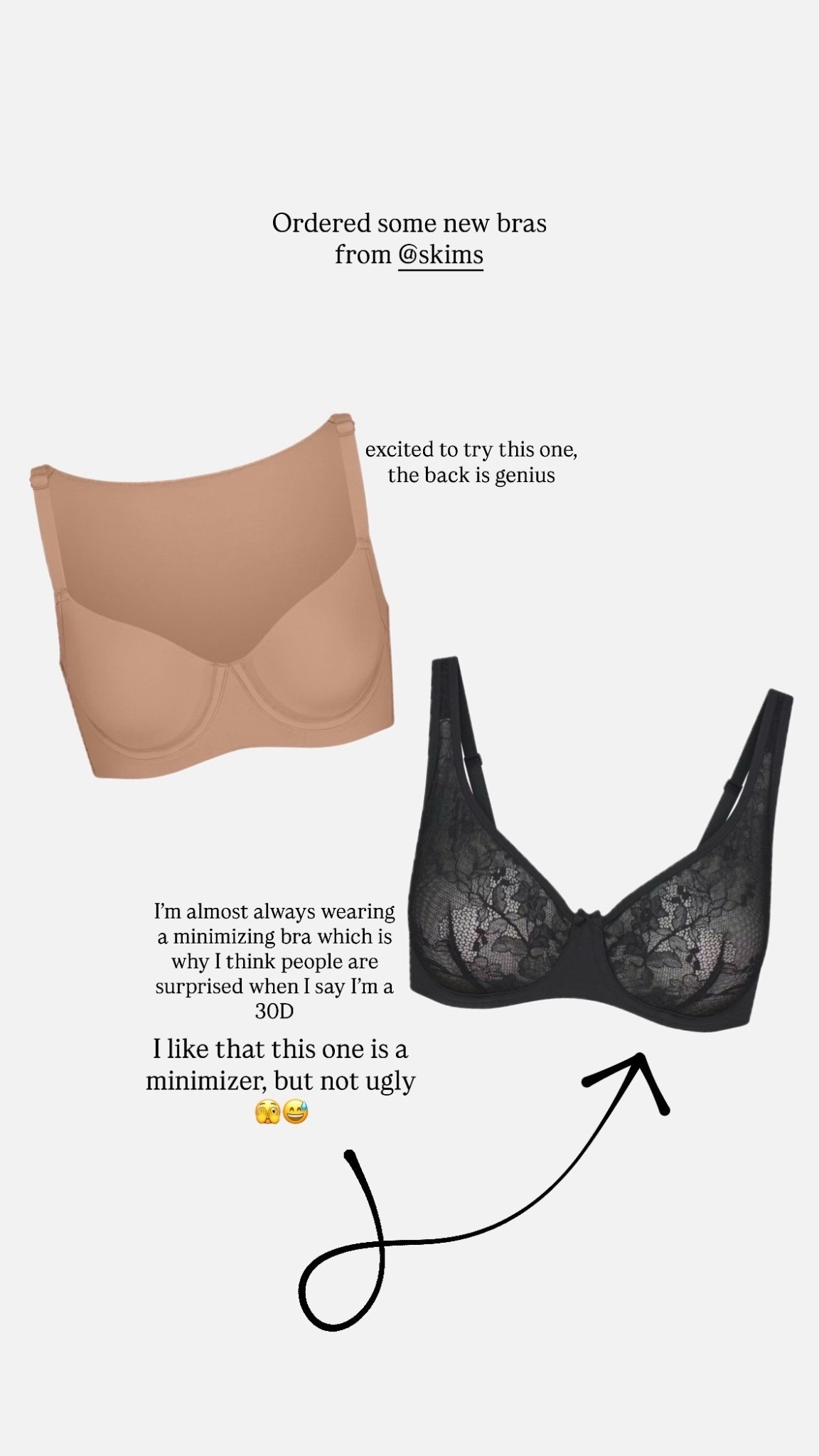 Hopefully these become my new fav bras! 🤞🏼 #skims 

#LTKmomlife #LTKFindsUnder100 #LTKdayinmylife