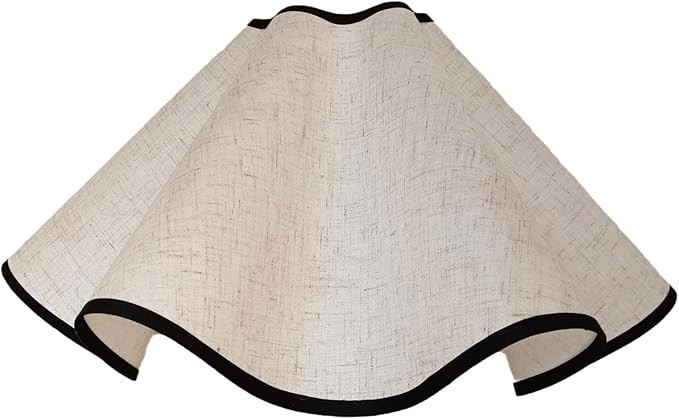 Colcolo Petal Table Lamp Shade Cover Bedside Light Shade Portable Modern Decor Linen Lighting Fix... | Amazon (UK)