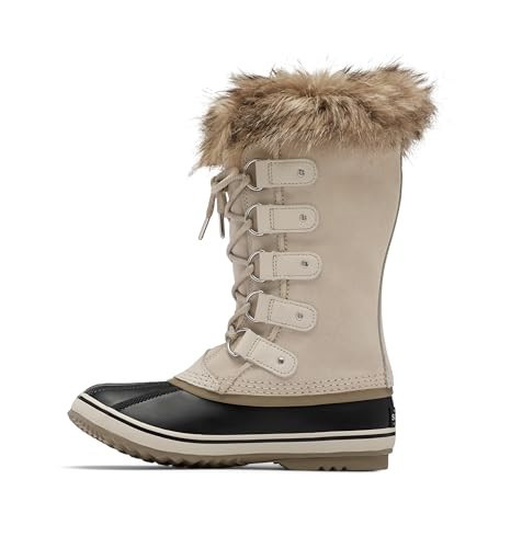 SOREL Women's Joan of Arctic Waterproof Boot - Fawn, Omega Taupe - 9.5 | Amazon (US)