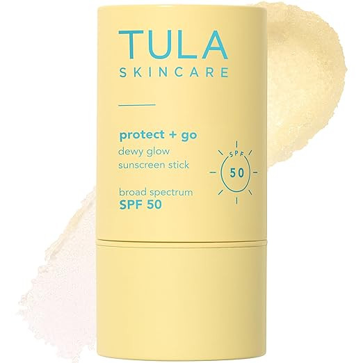 TULA Skin Care Protect + Glow Daily Sunscreen Stick Gel Broad Spectrum SPF 30 - Skincare-First, N... | Amazon (US)