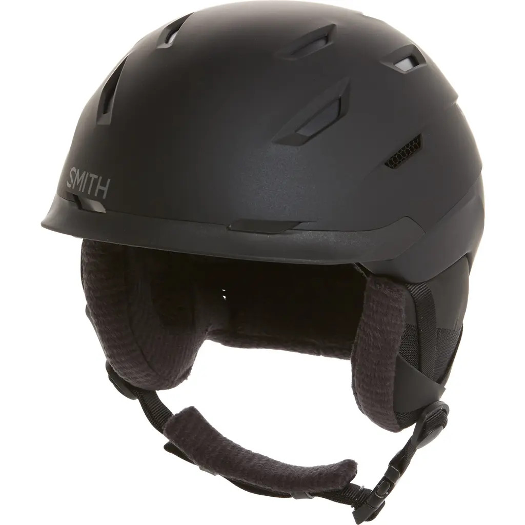 Smith Liberty Snow Helmet with MIPS in Matte Black Pearl at Nordstrom, Size Medium | Nordstrom