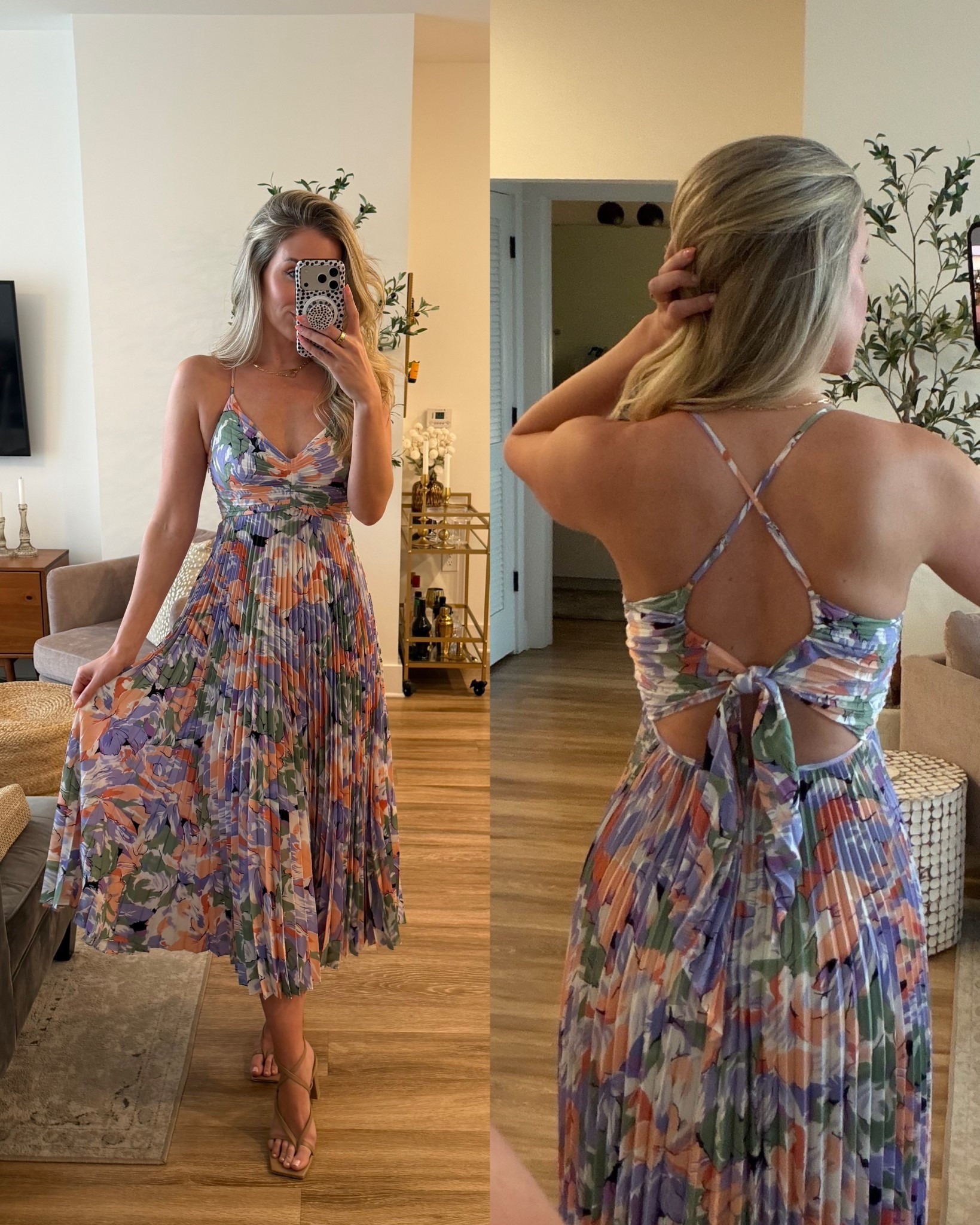 The perfect spring/summer dress! Comes in several different prints. Wearing a size small 

@ASTR the Label @Revolve #springoutfit #bridalshower #babyshower 

#LTKSeasonal #LTKMothersDay #LTKootd