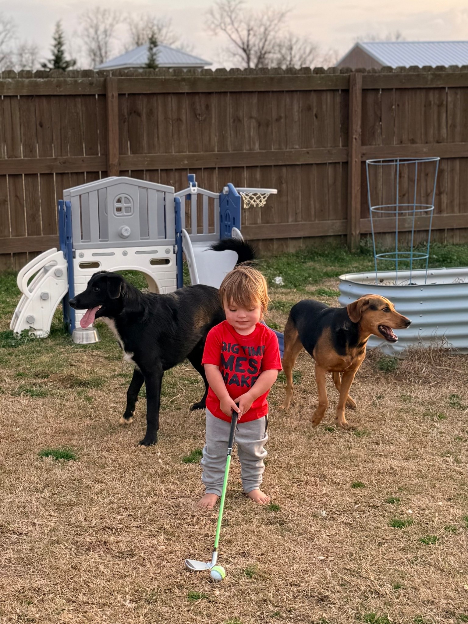 Somebody got his first real set of clubs! ⛳️ 

#LTKKids #LTKBaby #LTKmomlife