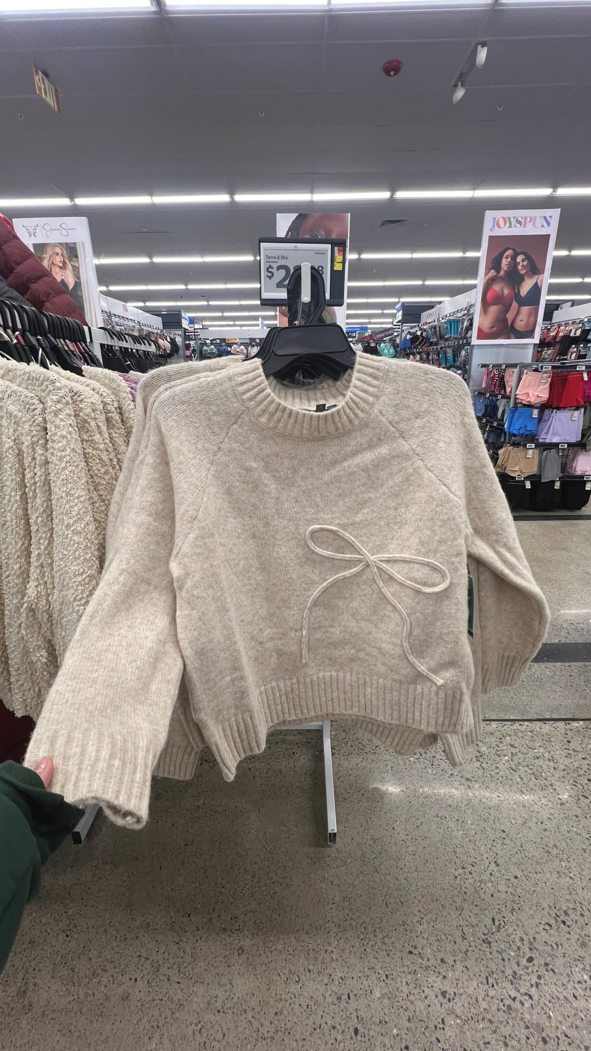 Terra & Sky Women’s Plus Bow Stitch Crewneck Sweater, Lightweight, Sizes 0X-4X

#LTKMidsize #LTKootd #LTKStyleTip