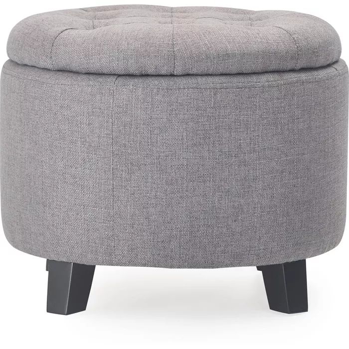 Bennett Round Storage Ottoman - Finch | Target