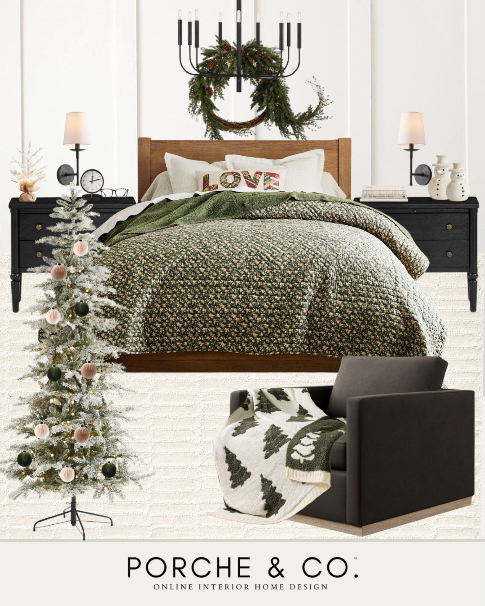 Curated collection, Christmas bedroom decor, Christmas decor, trending Christmas decor
#visionboard #moodboard #porcheandco

#LTKHoliday #LTKSeasonal #LTKHome