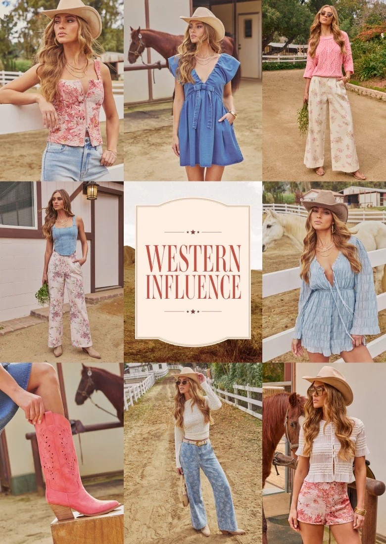 New Western Collection 
Save 35% with code AGGISAVE35

#LTKValentine #LTKootd #LTKgrwm