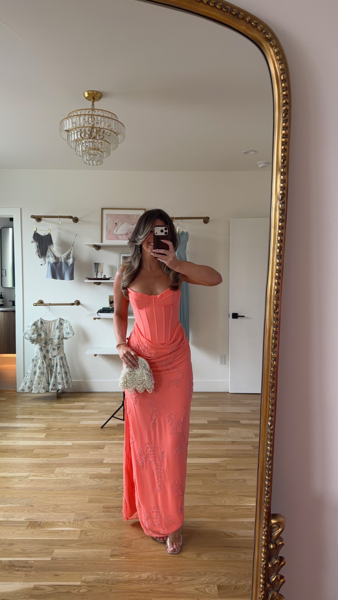 strapless coral dress for a special occasion or resort wear 

i did my normal size small

formal attire
black tie 
strapless gown
wedding guest 
special occasion
formal occasion 

#LTKStyle #LTKDress 

#LTKgrwm