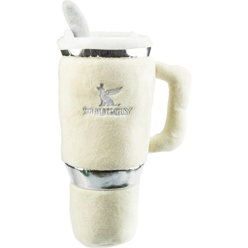 Haute Diggity Dog Snuggly Cup Dog Toy in Ivory at Nordstrom | Nordstrom