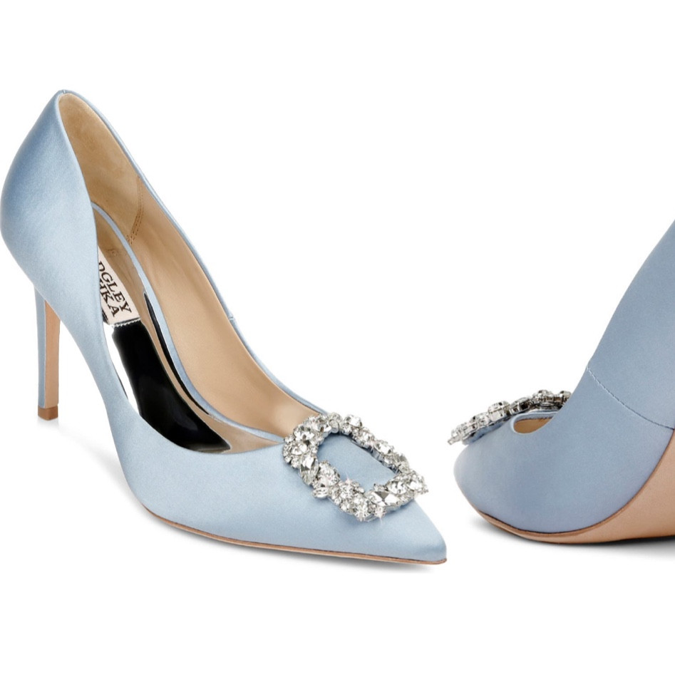 Badgley mischka heels on sale 
Something blue 
Blue shoes 
Blue heels 
Blue pumps 
Crystal pumps 
Prom shoes
Wedding shoes 
Wedding guest shoes 
Bridesmaid shoes 
Blue bridesmaids 
Spring shoes 
Work heels 
Work shoes

#LTKFind #LTKshoecrush #LTKwedding