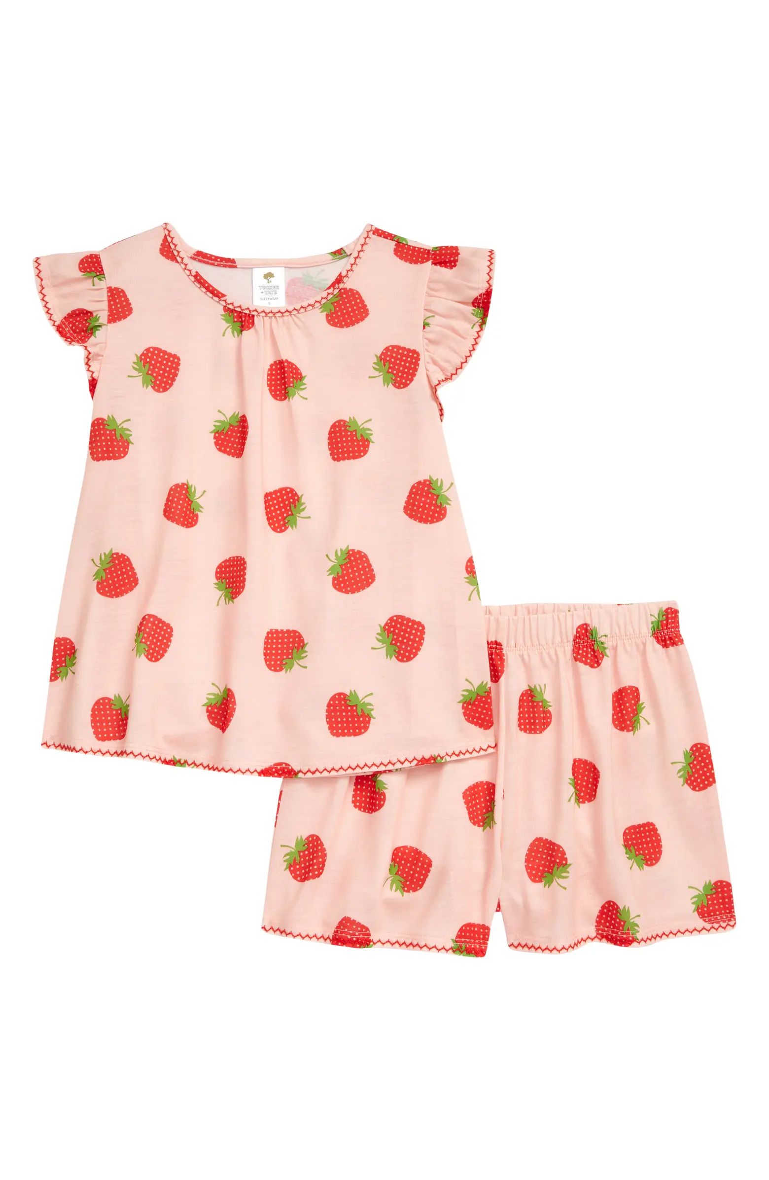 Kids' Fitted Two-Piece Short Pajamas | Nordstrom