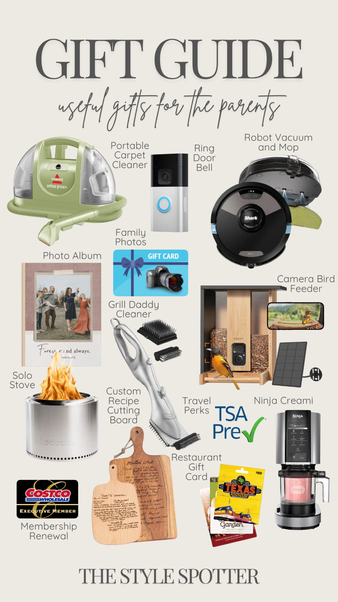 Gift Guide: Useful Gifts for the Parents, Grandparents & In Laws 🎄
You can’t go wrong with a practical gift for the parents. A portable carpet cleaner or a smart camera bird feeder will always be a hit. 

#LTKGiftGuide #LTKCyberWeek #LTKHoliday