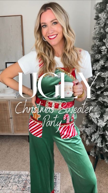 Ugly christmas sweater party
Holiday party
Holiday looks
Christmas party
Size med in all sweaters
Needed a med or large in dress & jumpsuit


#LTKCyberWeek #LTKsalealert #LTKHoliday