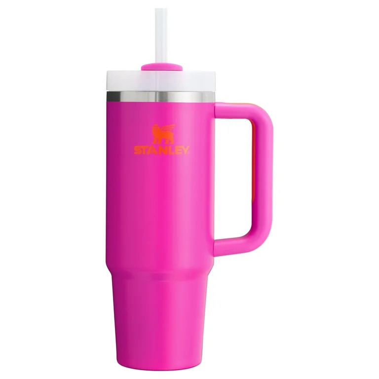 Stanley Quencher Flowstate 30oz Vivid Violet Stainless Steel Tumbler | Walmart (US)