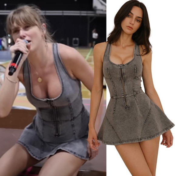 Wiskii Beyond Denim Dress NWT | Poshmark