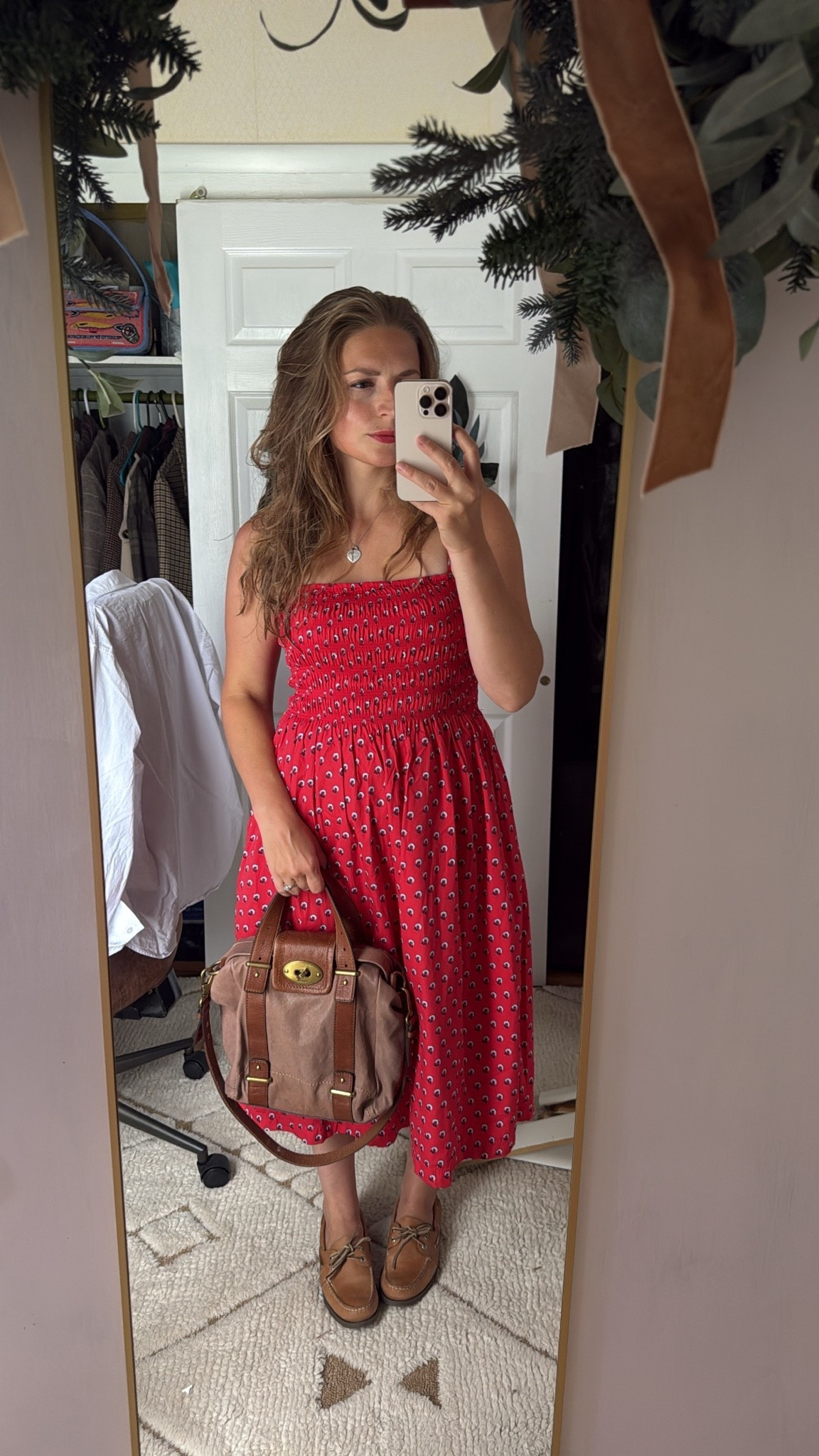 Bandana print dress, midi dress, boat shoes, loafers, sperry

#LTKdayinmylife #LTKxMadewell #LTKmomlife