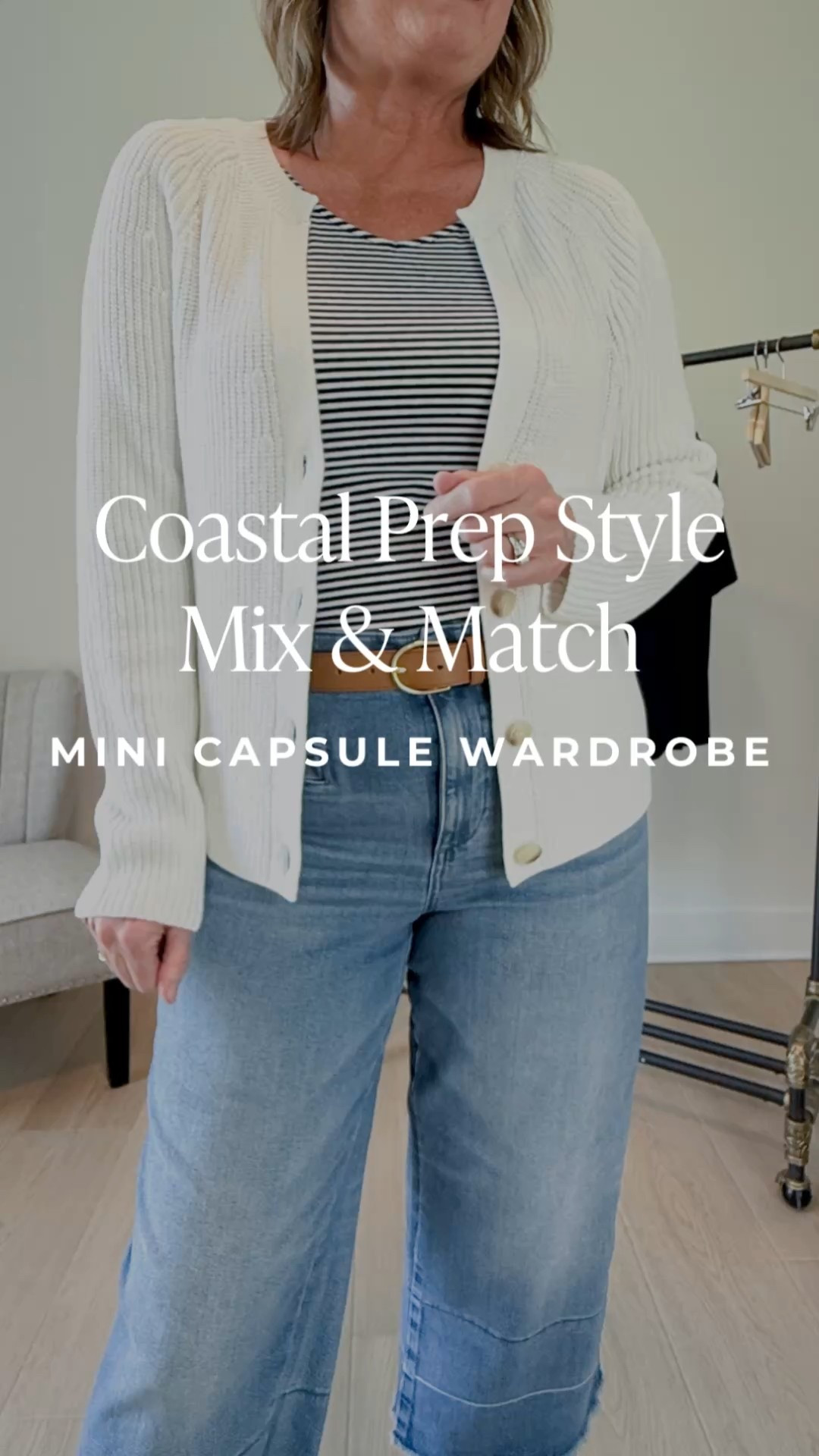 Coastal Prep style is trending for spring! 🌷 Let’s mix and match these pieces in a few outfits, from @talbotsofficial.  Everything is on sale for 30% off in the Spring In Bloom sale event! ✔️ 

#talbots #mytalbots #ad #everydayoutfit #over50women #midlifewomen #ltkover40 #styleover40 #springoutfits 