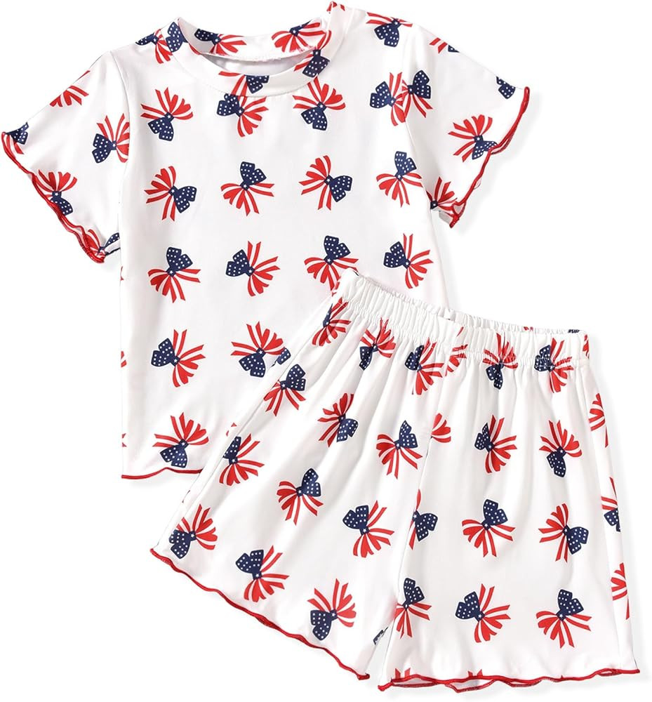 Aalizzwell Toddler Girl 4th of July Clothes | Amazon (US)