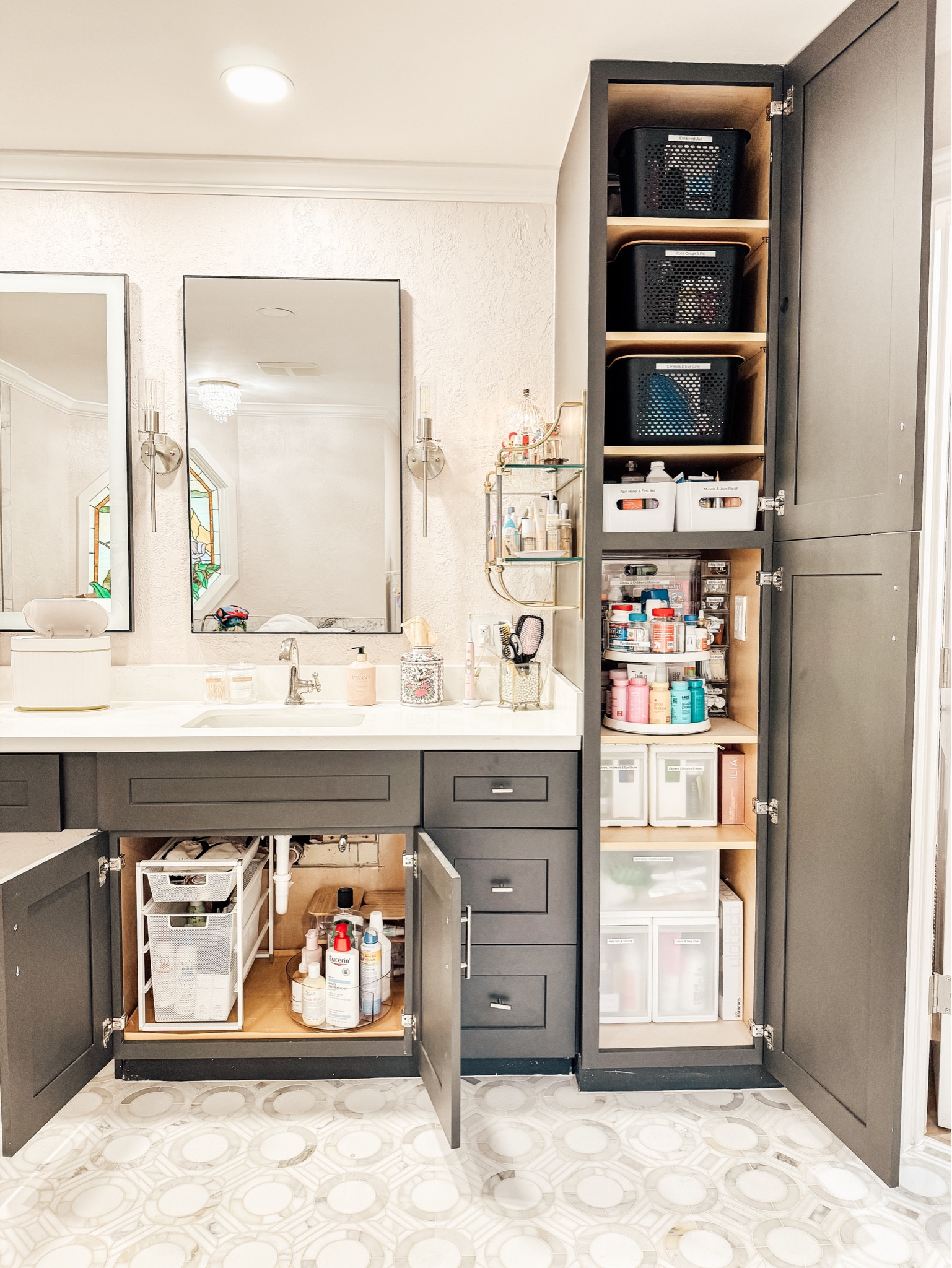 Bathroom Organization. 💁🏻‍♀️ Featuring Target Brightroom and Container Store products. Medicine Cabinet. 

#LTKBeauty #LTKHome #LTKOver40