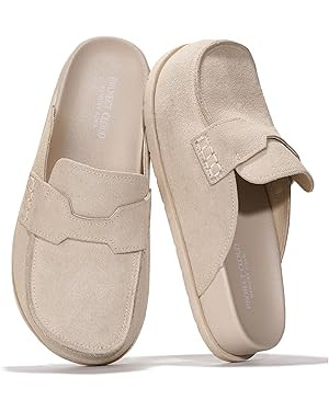Project Cloud 100% Genuine Leather Womens Clog - Memory Foam Arch Support Non-Slip Sole Mules & C... | Amazon (US)