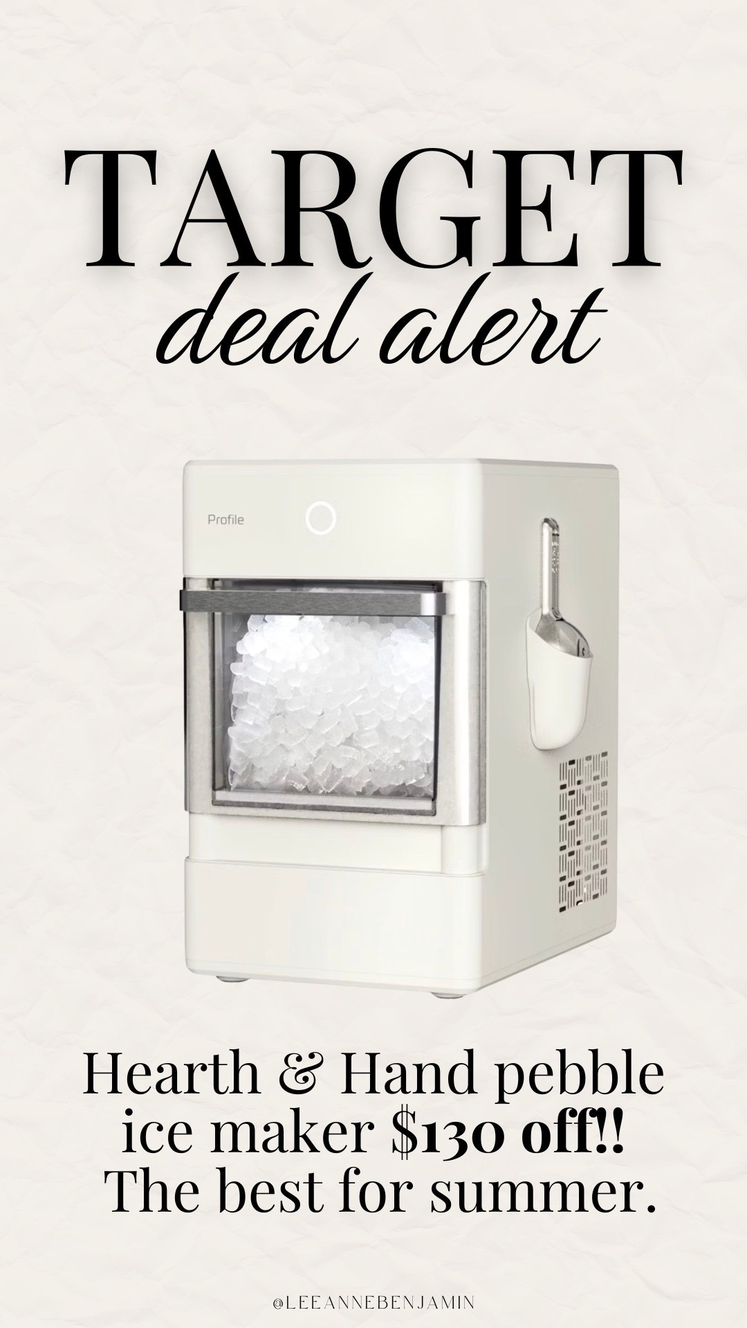 Target hearth and hand ice maker on deal!

#LTKSeasonal #LTKSaleAlert #LTKHome