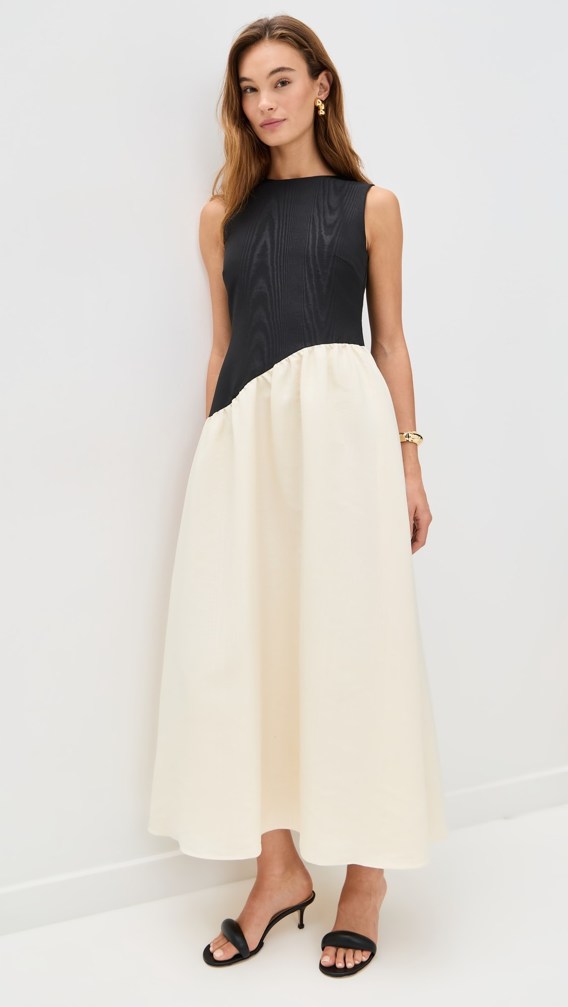 Laurel Moire Midi Dress | Shopbop