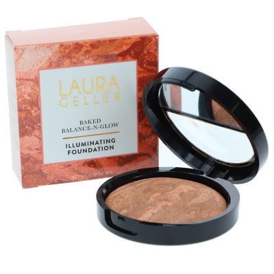 Laura Geller Baked Balance-N-Glow Illuminating Foundation Tan 0.28 oz | Target