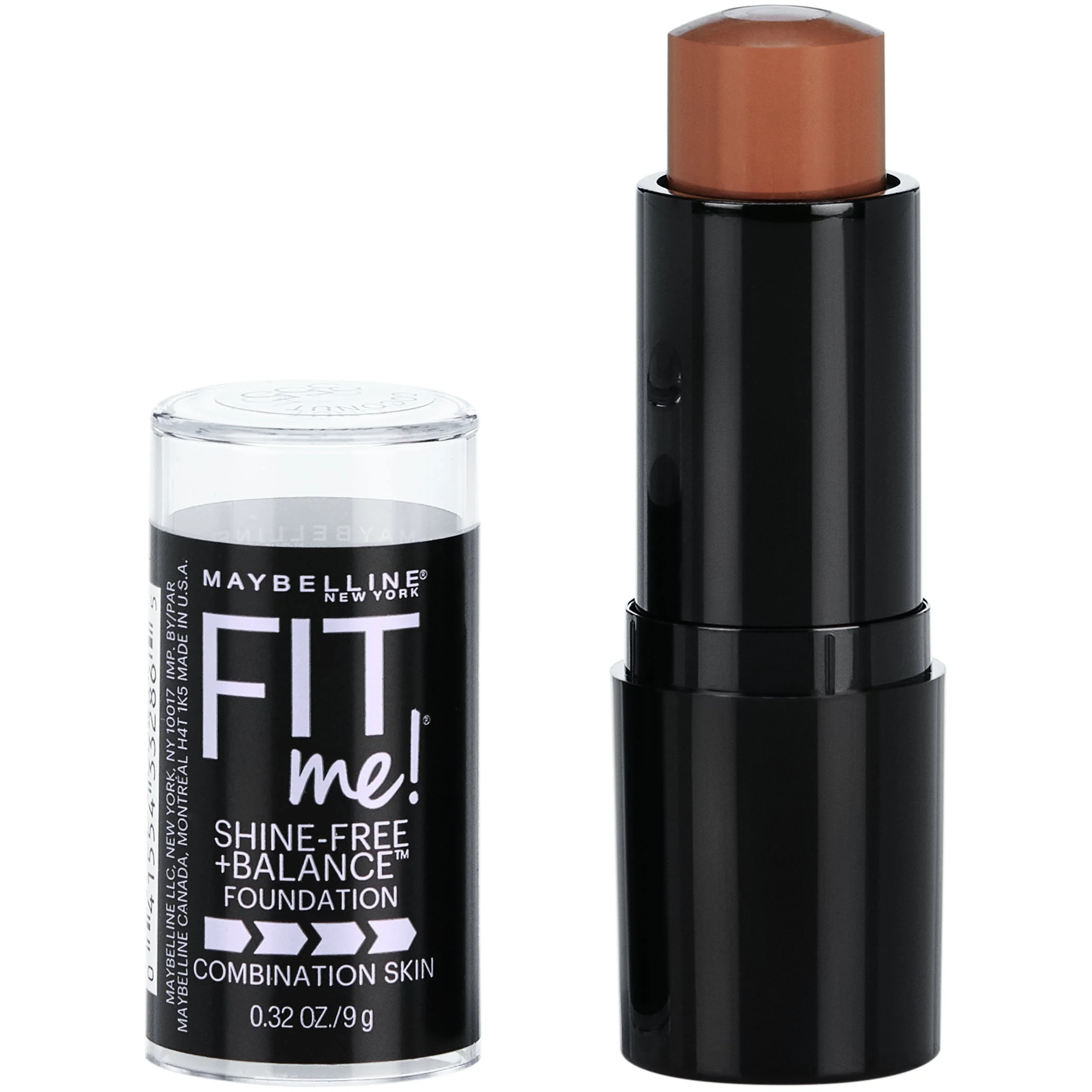 Maybelline Fit Me Shine-Free Stick Foundation Makeup, 355 Coconut, 1 fl oz | Walmart (US)