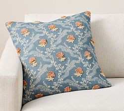 Josephine Embroidered Pillow Cover, 22" | Pottery Barn (US)