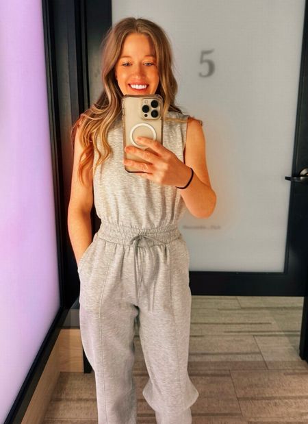 My new favorite jumpsuit from A&F 🤍
It is the softest material & SOOO comfy! Perfect transition outfit into springy-er weather ☀️🤗
Im in an XS here • if in between sizes I’d size down one size

#LTKstyletip #LTKsalealert #LTKSpringSale