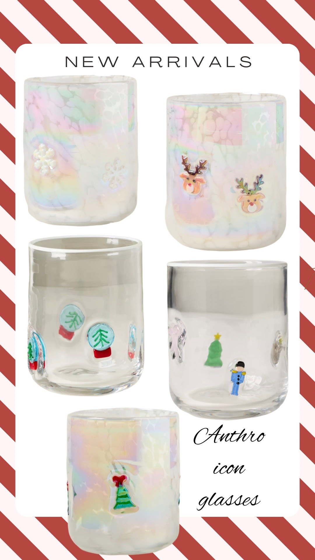 New holiday icon Anthro glasses ❄️

#LTKHome #LTKFindsUnder100 #LTKSeasonal