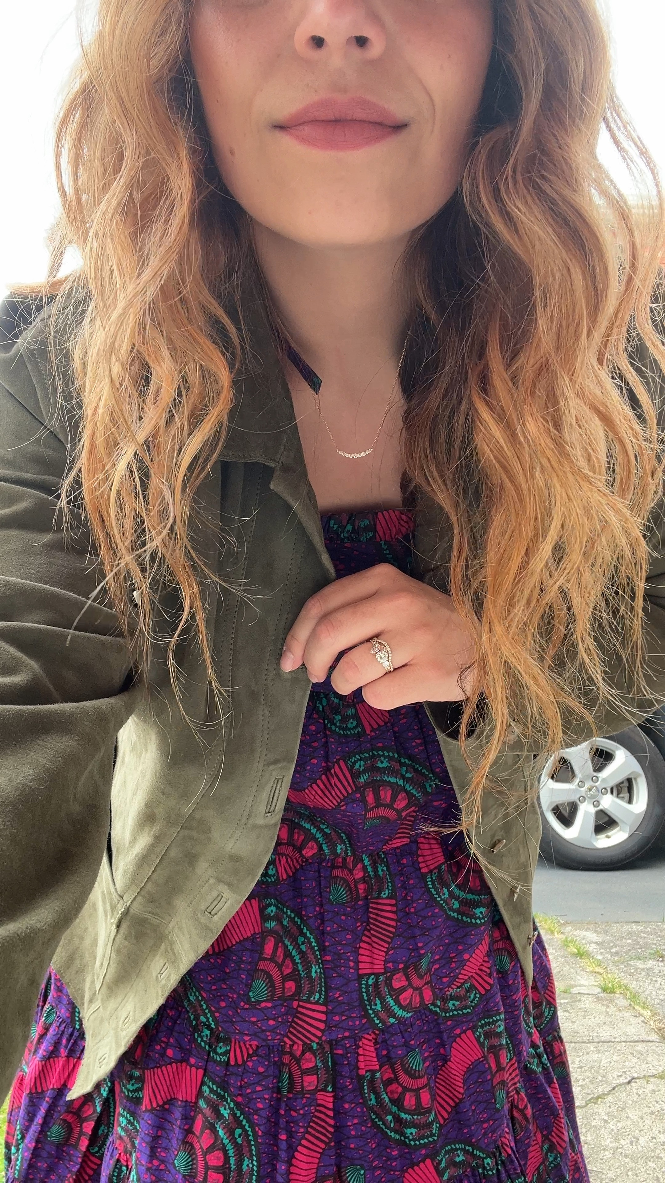 My trusty Sezane Will Jacket - this one is in suede! Unlined to bring the cost down, but the quality remains. Deep pockets and a french chore jacket style collar. 

 #LTKootd #LTKWorkwear