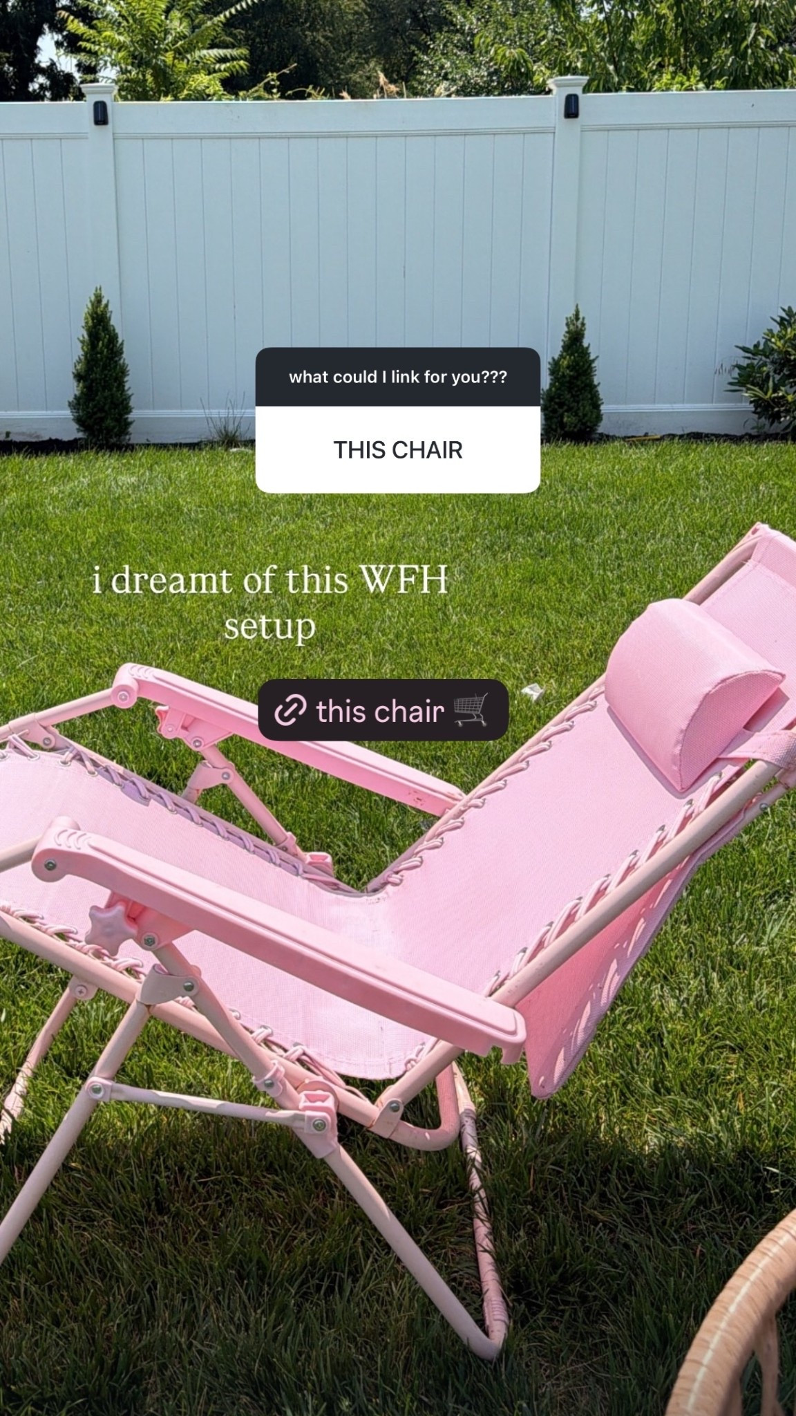 linking this chair from my yard
💕

#LTKSeasonal #LTKHome #LTKdayinmylife