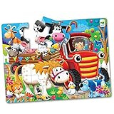 The Learning Journey My First Big Floor Puzzle - Farm Friends - 12 Piece Toddler Puzzle (2 X 1.5') - | Amazon (US)