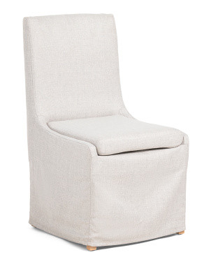 19x36 Slub Textured Slipcover Dining Chair | Kitchen & Dining Room | Marshalls | Marshalls