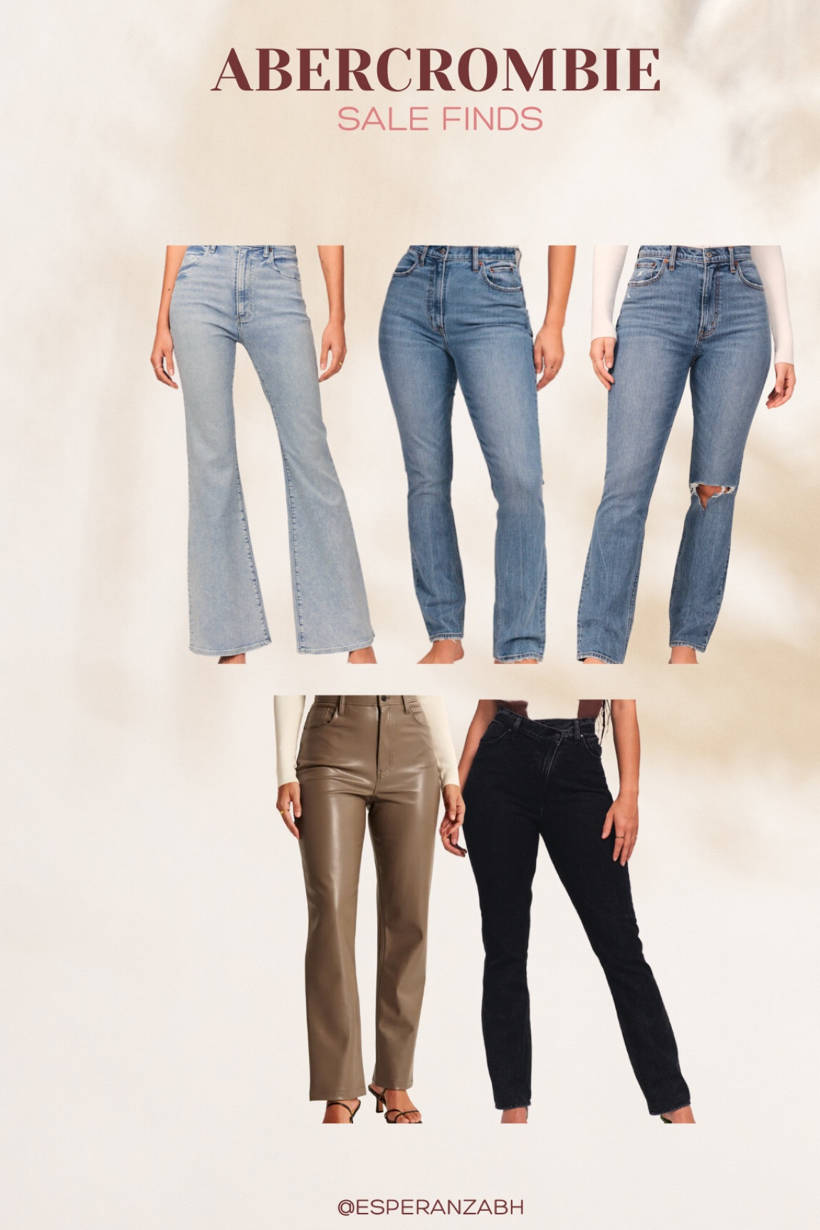 Abercrombie is currently having their winter sale with most items up to 50% off with an additional 20% off on select items! 

Here are a few items I found that are absolute WINNERS! If you’ve been wanting to try out a pair of their AMAZING jeans now is definitely the time! 



Plus size Fashion 
Size 14 
Size 16 
Abercrombie 
Abercrombie Jeans 
Abercrombie Fashion 
Abercrombie Finds 
Abercrombie Sale
Clearance 
On sale
Plus size jeans
Midsize jeans
Curvy 
Faux leather pants 


#LTKworkwear #LTKsalealert #LTKcurves