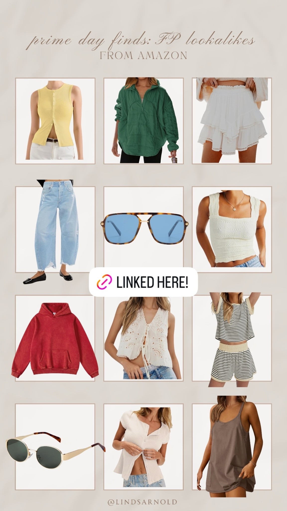 Free people lookalikes on sale for Prime day!

#LTKStyleTip #LTKFindsUnder50 #LTKSaleAlert