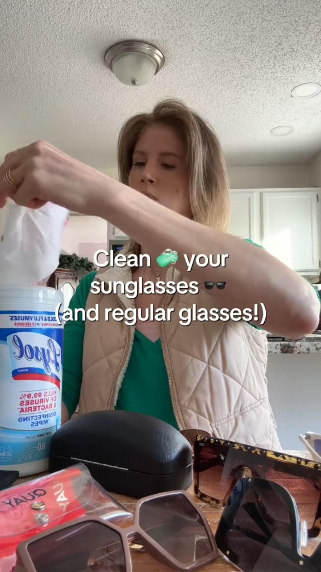 Doing this prevents breakouts on the parts of your face where your sunglasses rest. ✨

#LTKStyleTip #LTKBeauty