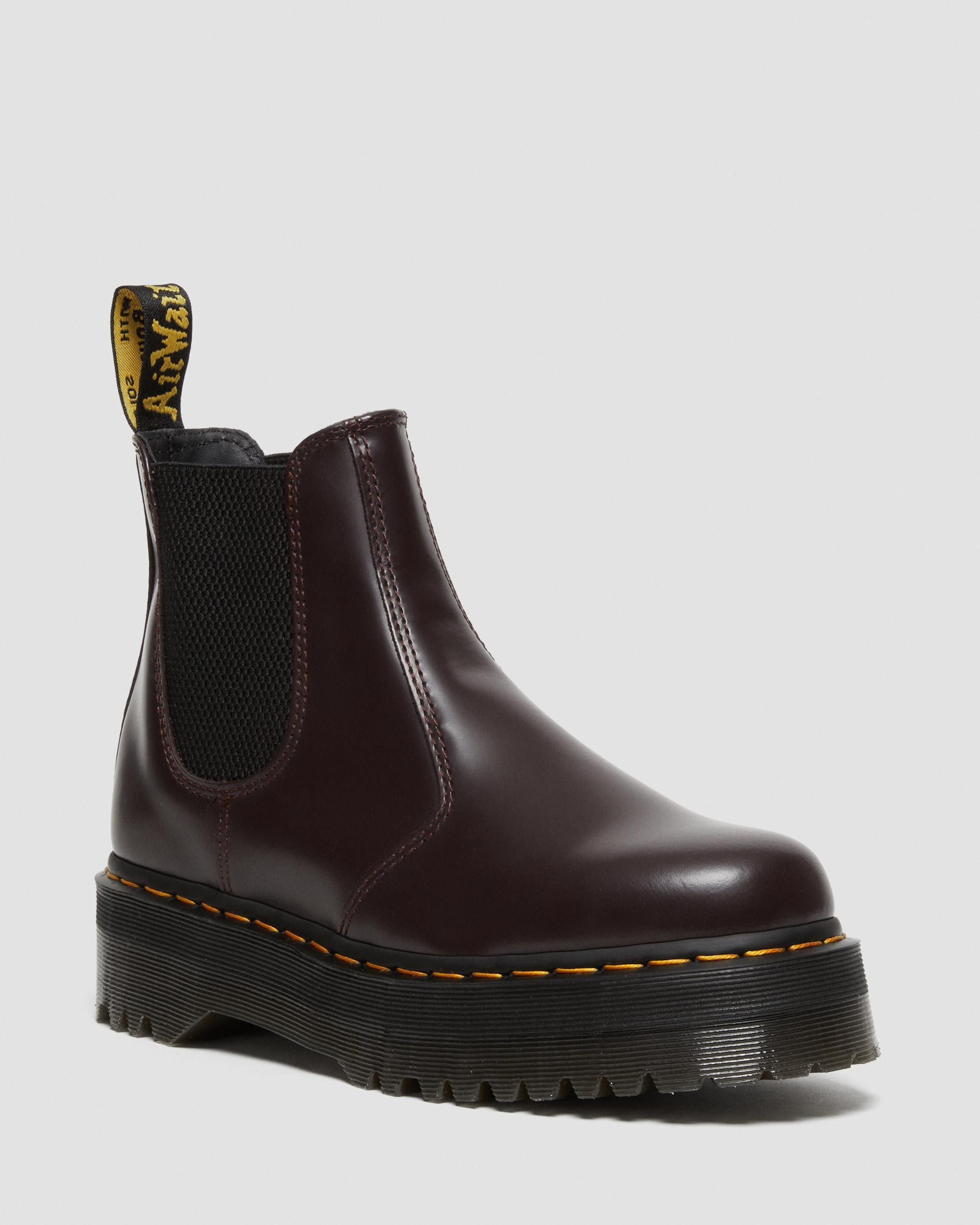 2976 Smooth Leather Platform Chelsea Boots | Dr. Martens