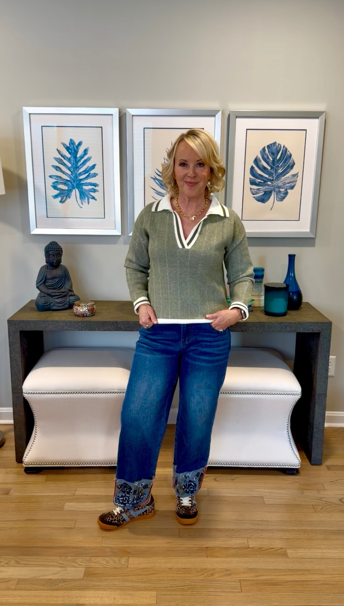 This is my Hint of Green look for St. Patrick’s Day! This easy outfit paired with shamrock hoops is the perfect way to feel festive while still staying true to your everyday style. Shop my look! 

#LTKSeasonal #LTKootd #LTKPetite