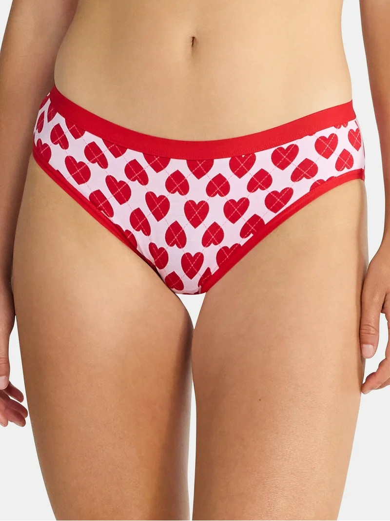 Way to Celebrate Womens Hipster Panties, 3-Pack, Sizes S-XXL | Walmart (US)