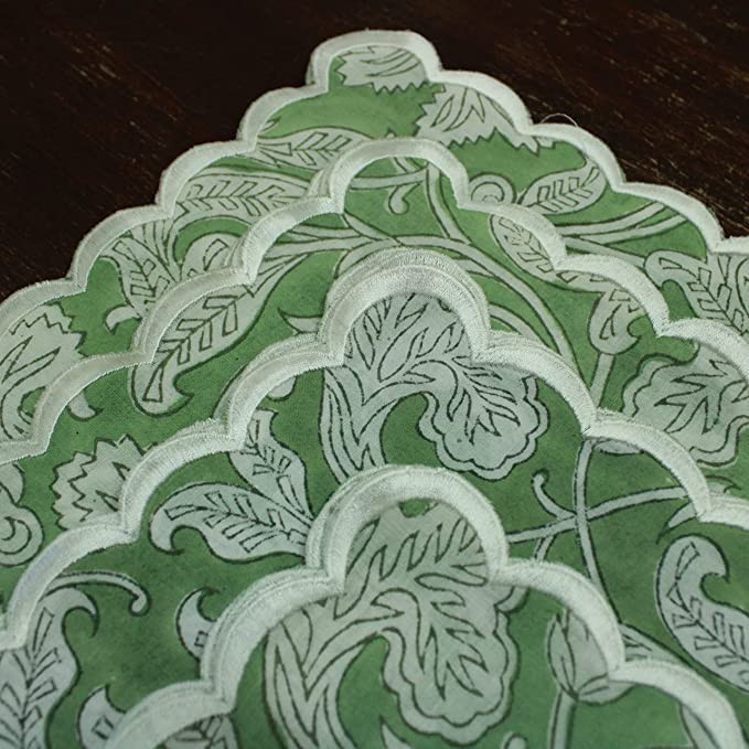 Ridhi Cloth Napkins 100% Pure Cotton Farmhouse Wedding Dinner Napkins for Halloween, Thanksgiving... | Amazon (US)