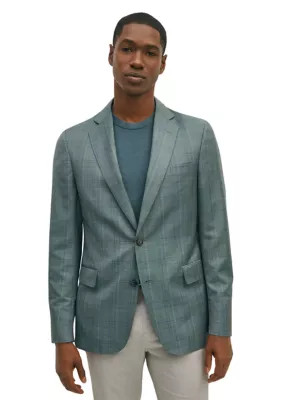 Brooks Brothers Men's Classic Fit Wool Check Sport Coat | Belk