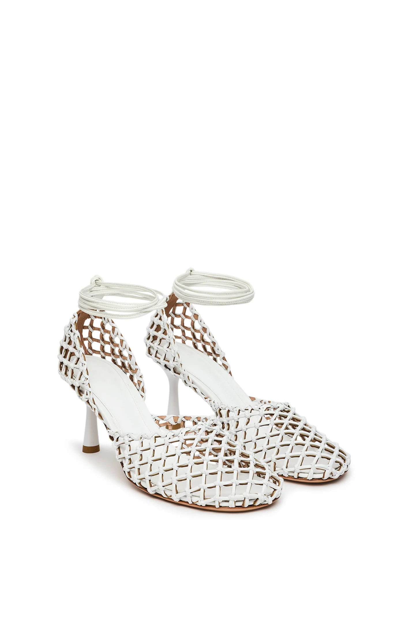 ITALIAN KNOTTED SANDAL 7.5 - WHITE - Scanlan Theodore | Scanlan Theodore AU