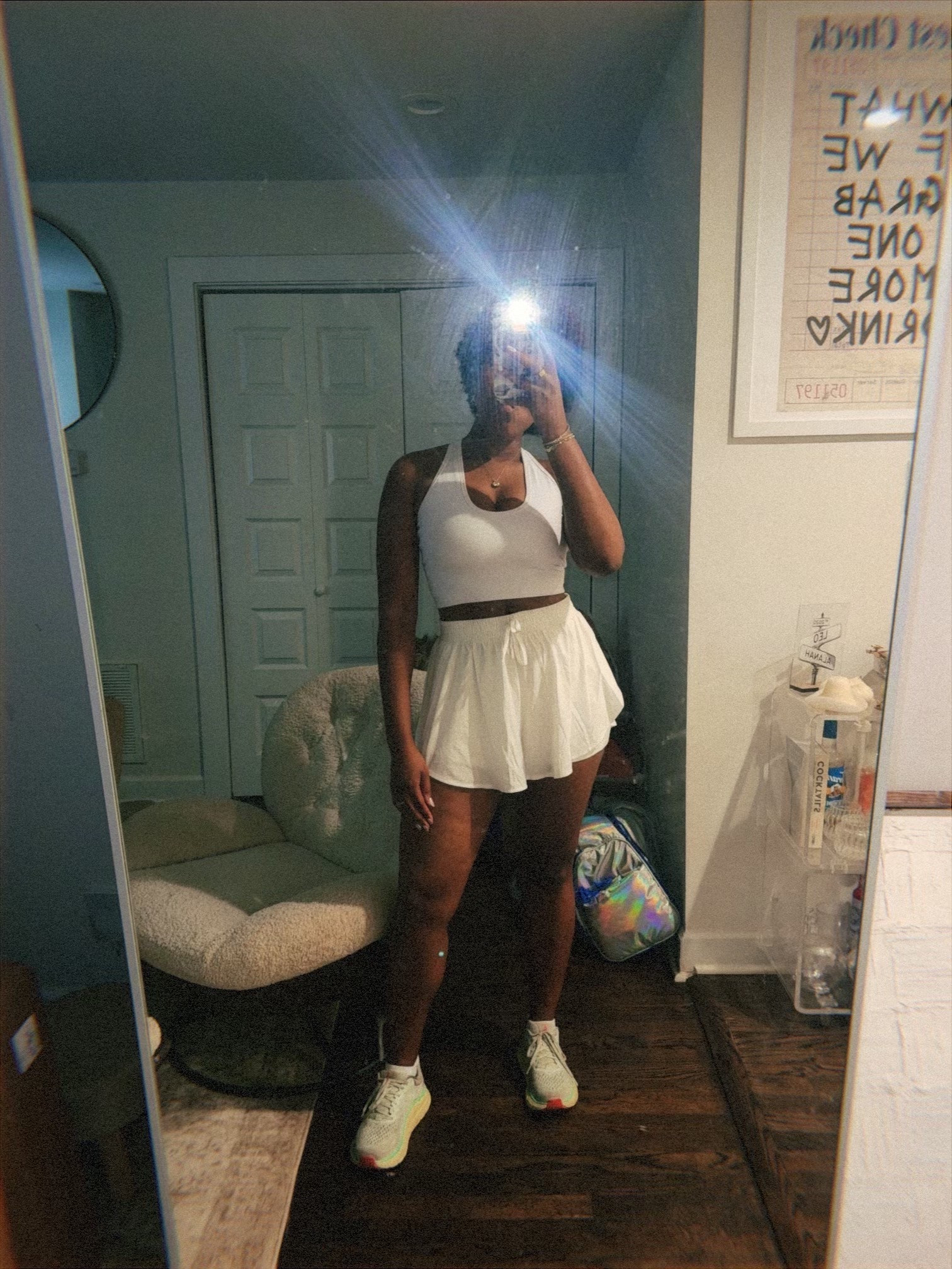 Running outfit of the day 🤍