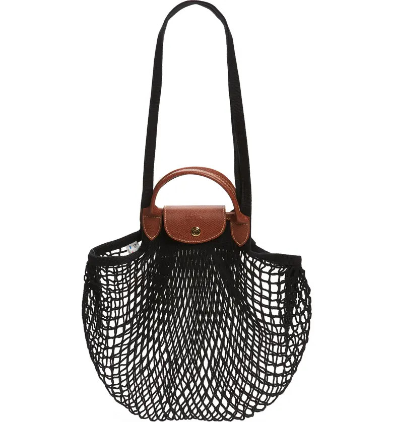 Le Pliage Filet Knit Shoulder Bag | Nordstrom