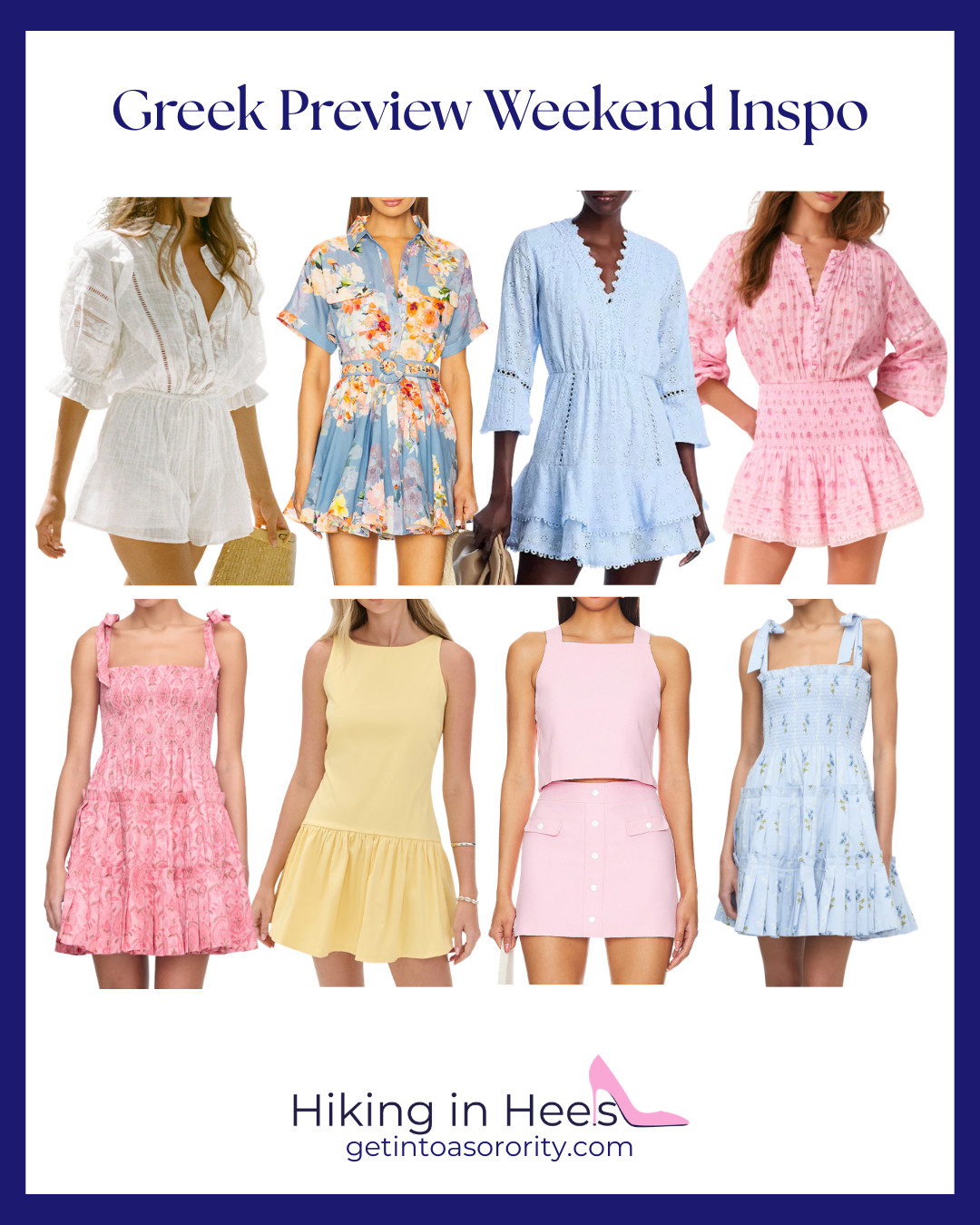Greek Preview Weekend Inspo! 

 #LTKdayinmylife #LTKootd #LTKSeasonal